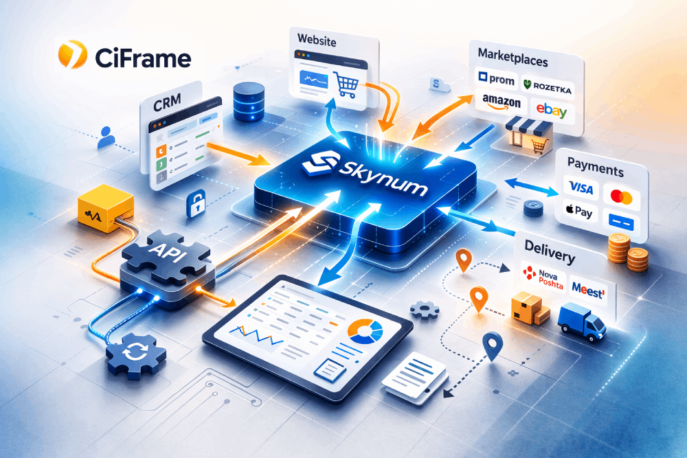 Розробка інтеграцій зі Skynum через CiFrame